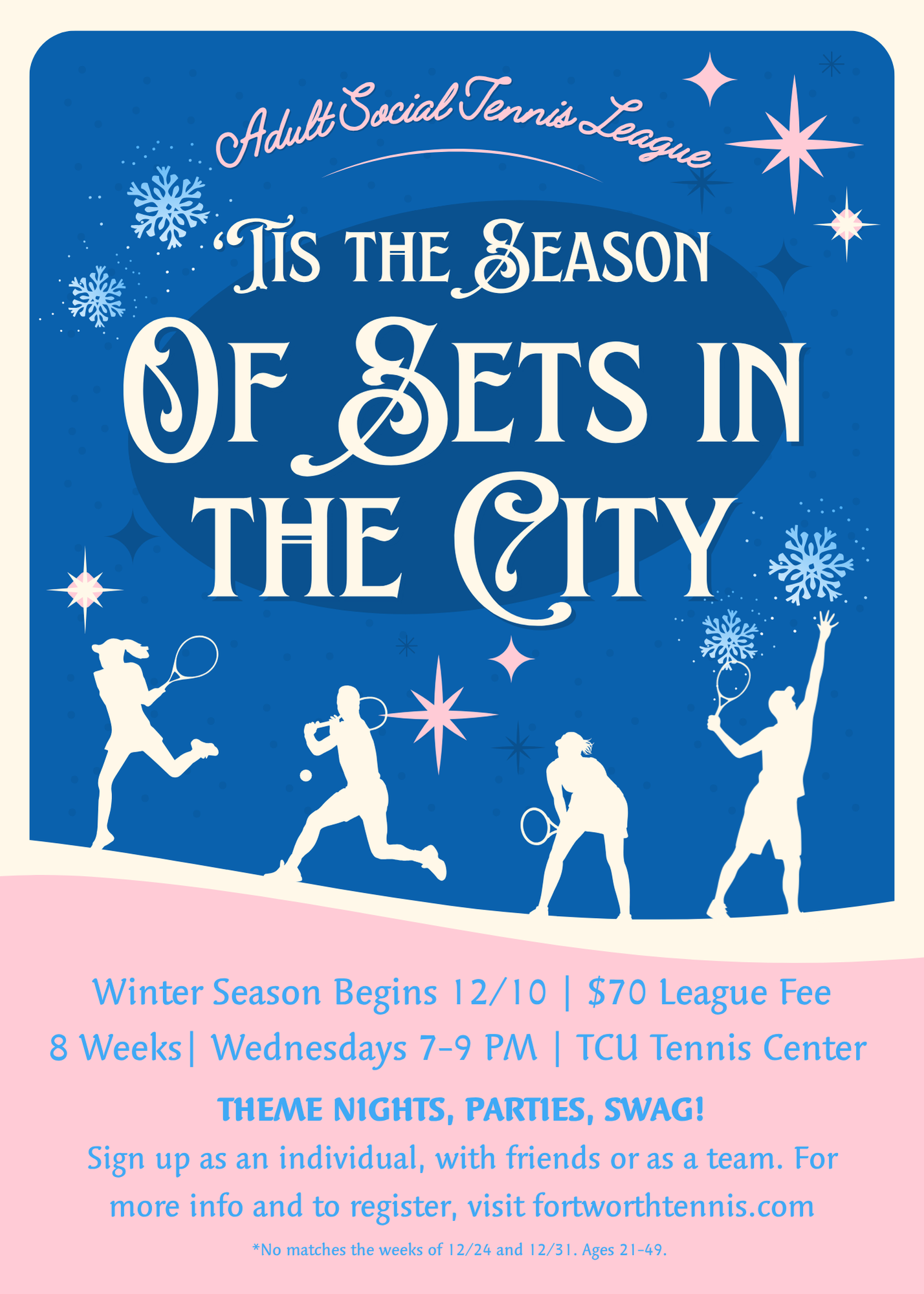 ‘Tis the Season of Sets! Winter Season open for registration!